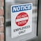 Signmission Employees Only Sign, Vinyl Decal, 5in W x 7in L, 2PK OS-2PACK-NS-D-57-V-12005 - alternate 3